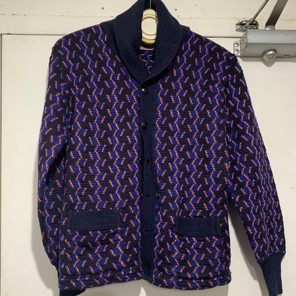 VINTAGE JAYDEE SUPERIOR VALUE BY KNITTERS LTD. SHAWL SWEATER CARDIGANS SIZE S - Picture 9 of 12